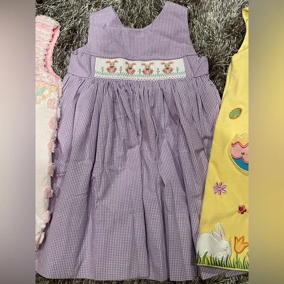 3 4/5T Easter dresses - Picture 3 of 4